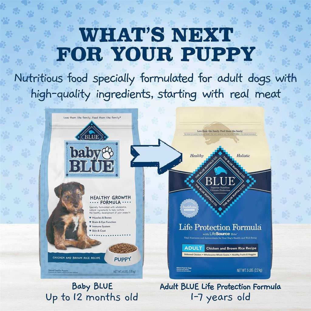 Natural Puppy Dry Dog Food Chicken and Brown Rice T6424