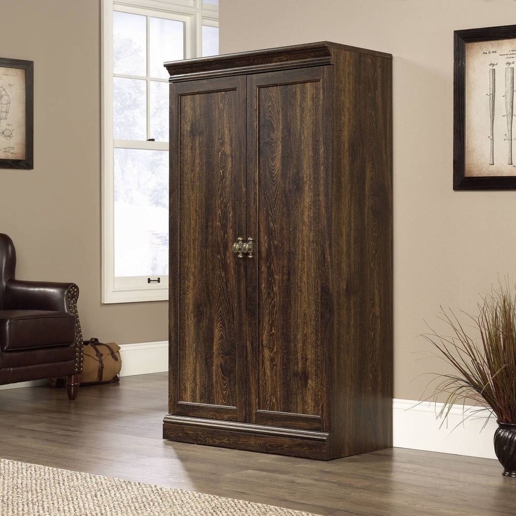Iron Oak Storage Cabinet X88299