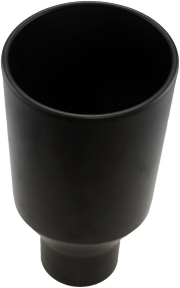 Black Stainless Steel Slant Cut Exhaust Tip Pack of 2 S318