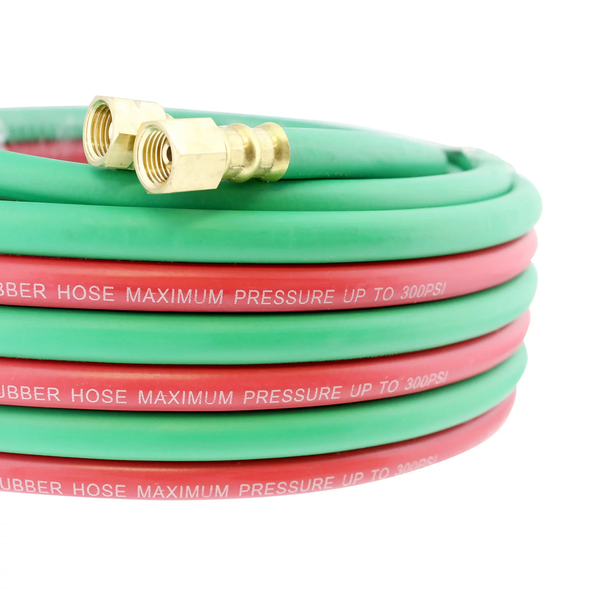 Oxy Acetylene Hose 25ft 1/4in Twin Welding Torch Hoses C50872