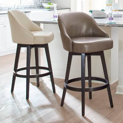 Swivel Bar & Counter Stool, Coffee, 30-3/4 Bar Height Z844899