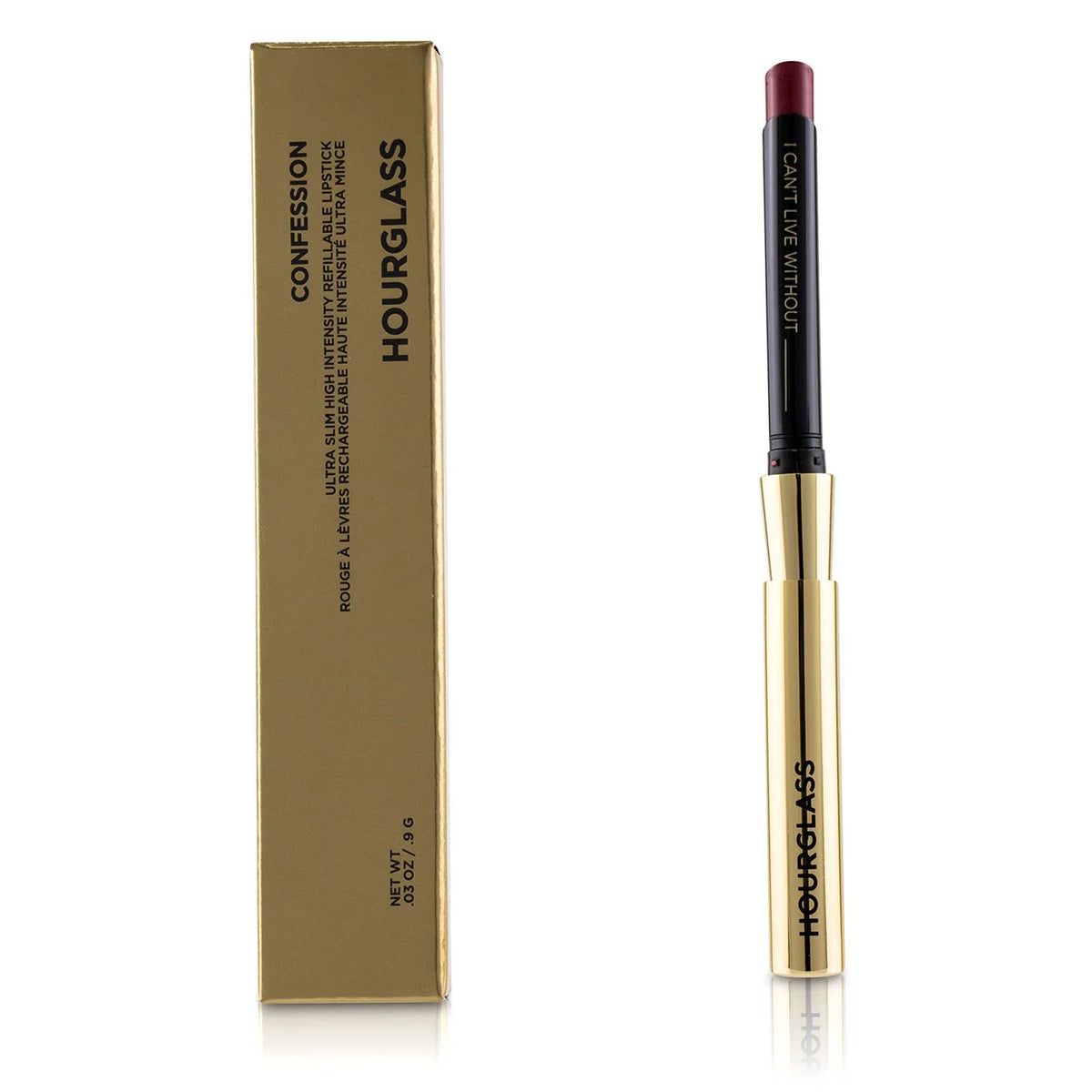 Ultra Slim High Intensity Refillable Lipstick Dusty Rose 0.03 oz Z439