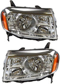 Pair Headlights Assembly Unit for Honda Pilot P8376