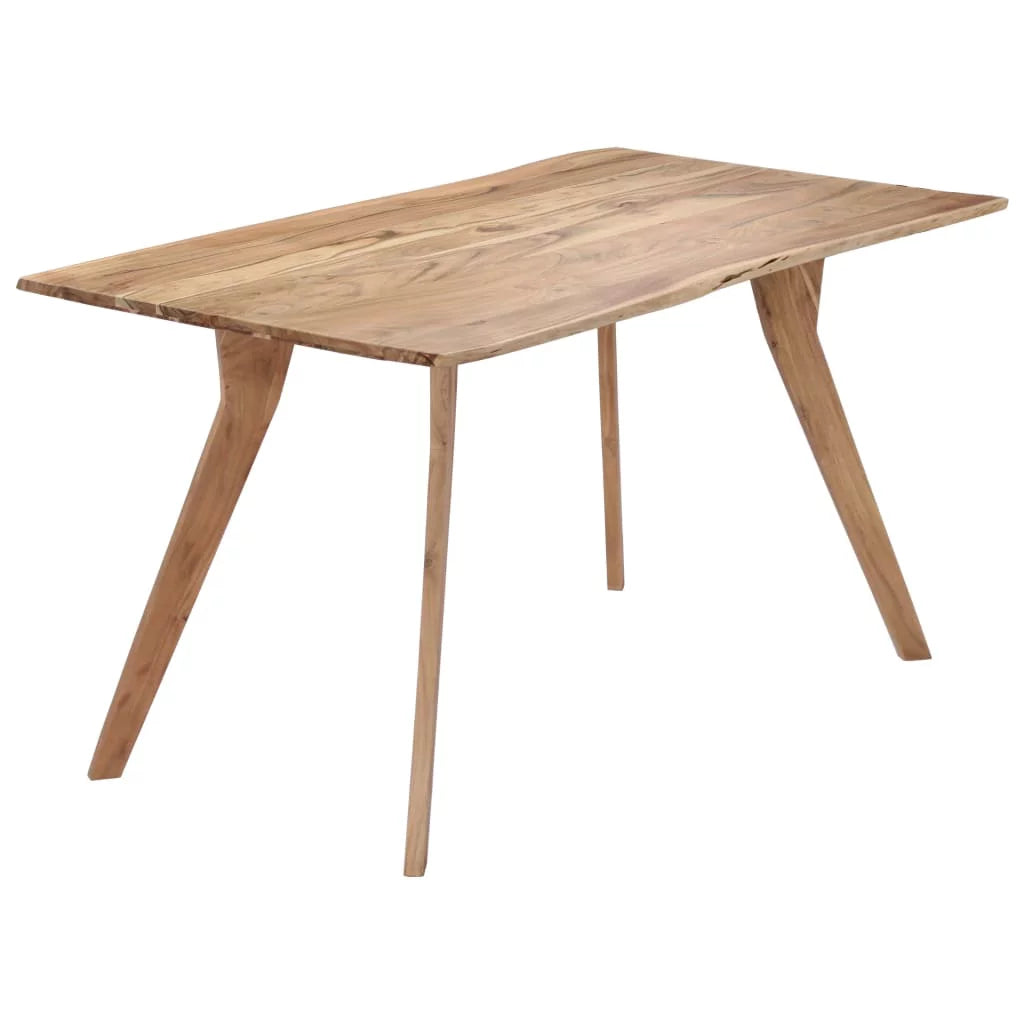 Solid Acacia Wood Dining Table Q221