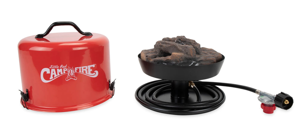 Big Red Campfire with 10-Foot Propane Hose U91944