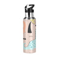 Blue Stainless Steel Vacuum Insulated Water Bottle with Straw Lid 20 OZ A14749