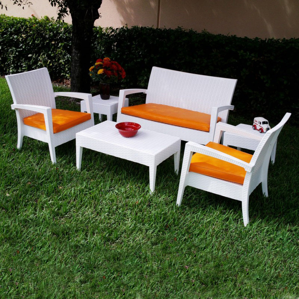 6 Piece Patio Sofa Set in Dark Gray M1512