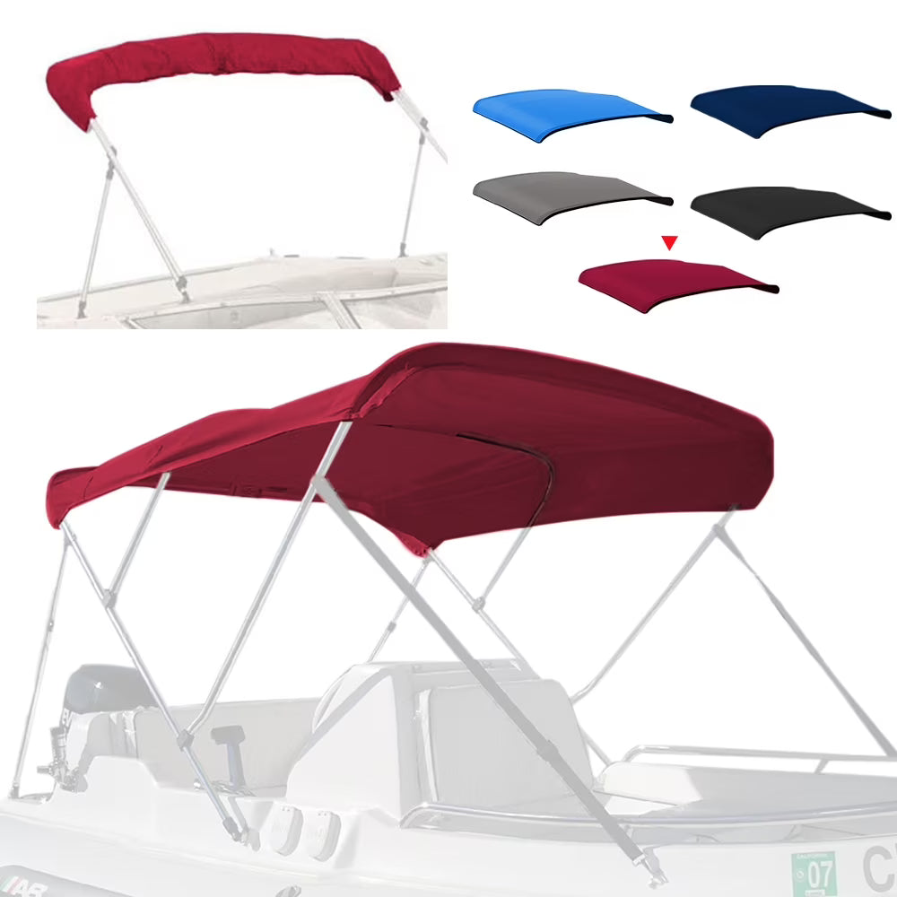 Burgundy Marine Grade Waterproof Bimini Top Replacement Cover M26010