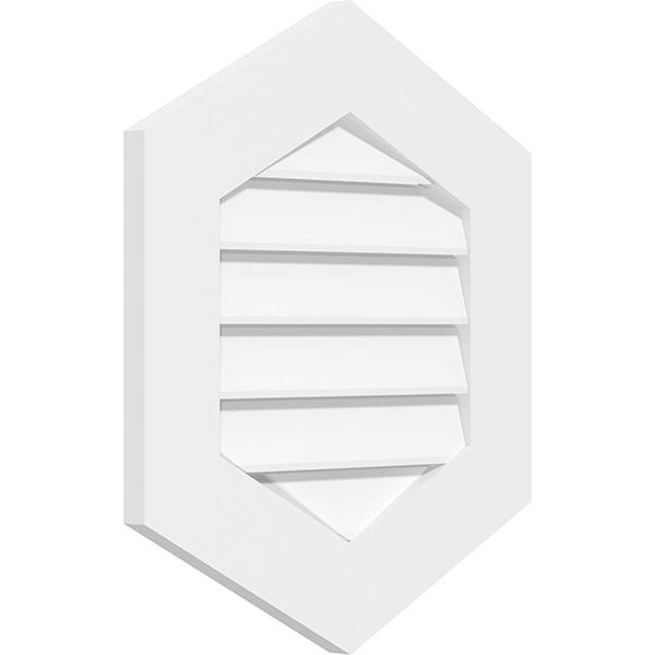 PVC Gable Vent O1586
