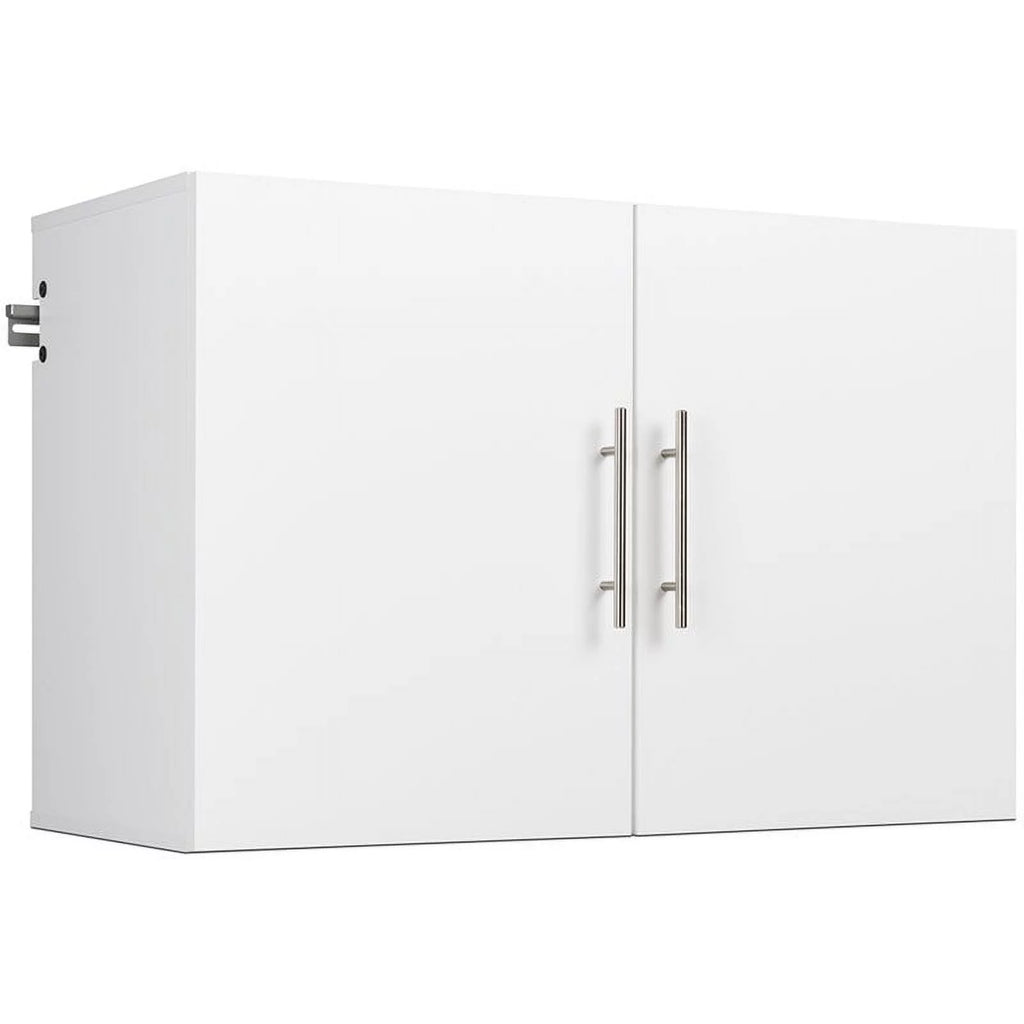 2 Piece 36" Height Wall Mounted Garage Cabinet Set in White R3218