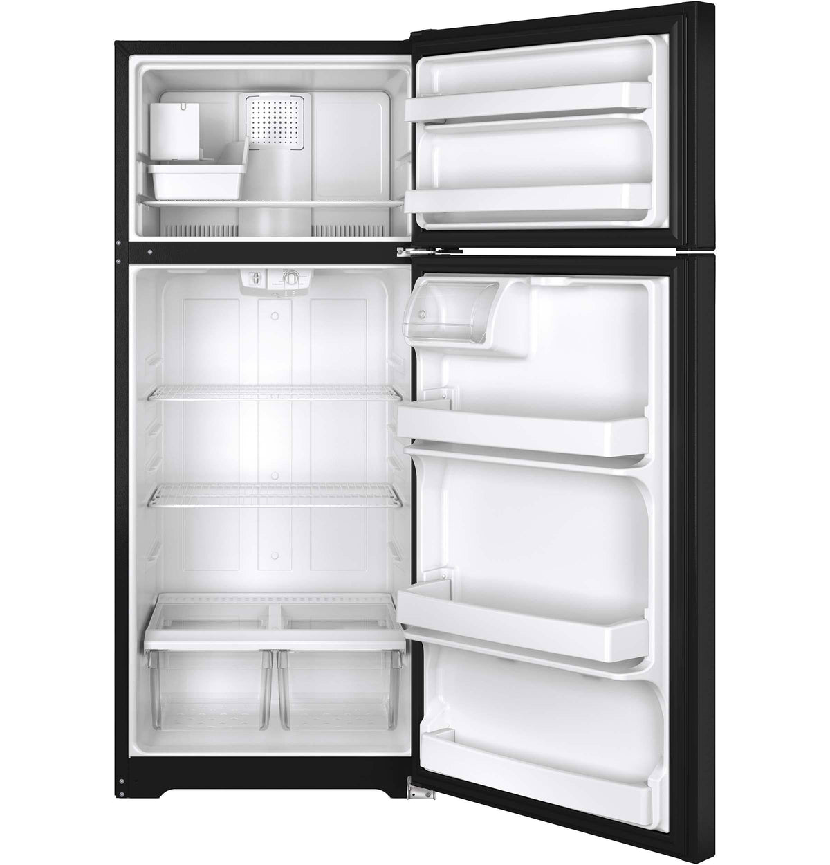 Top-freezer Refrigerator Black 17.5 Cu. ft. N846