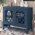 Navy 2-Door Accent Cabinet X2301