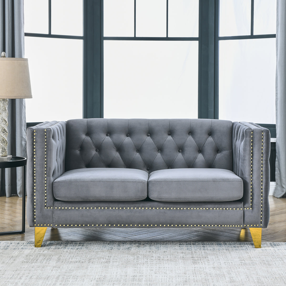 Velvet Sofa D27450