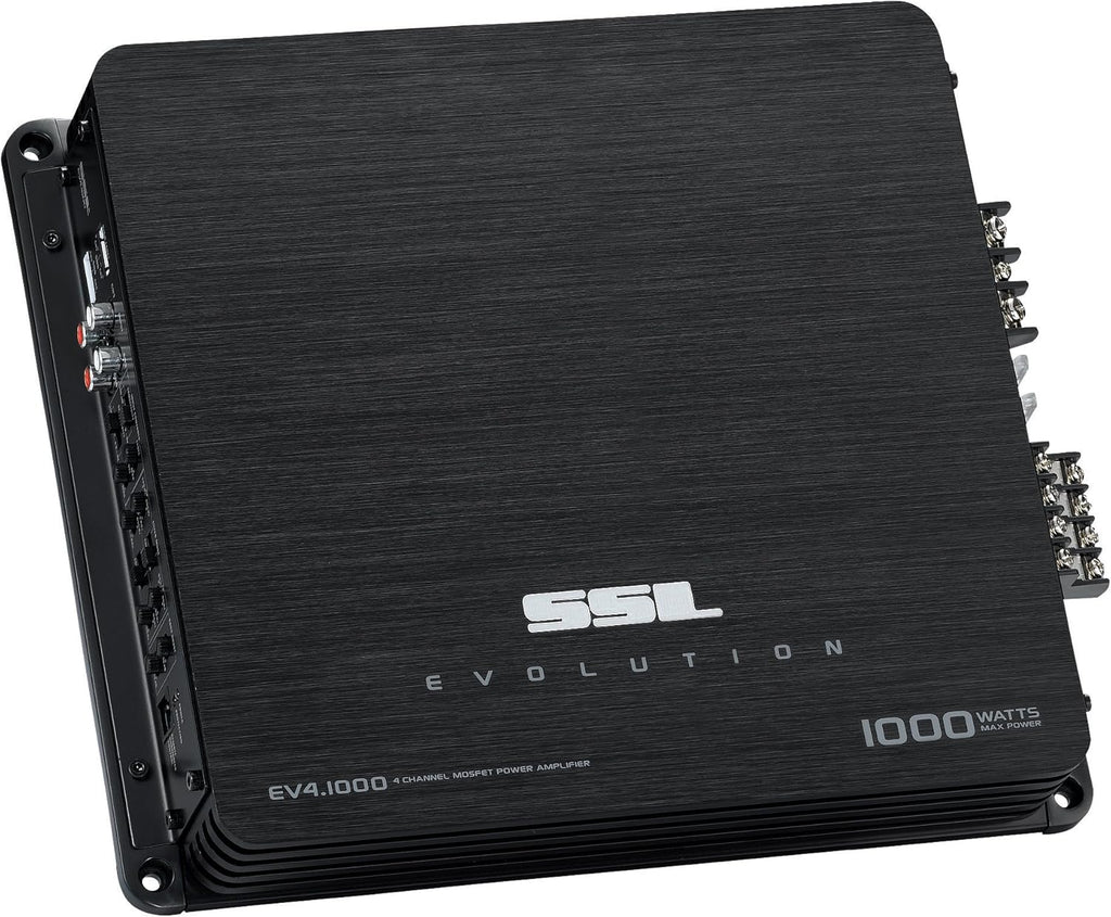 1000 Watt 4 Channel Car Amplifier with Remote Subwoofer Control V47059