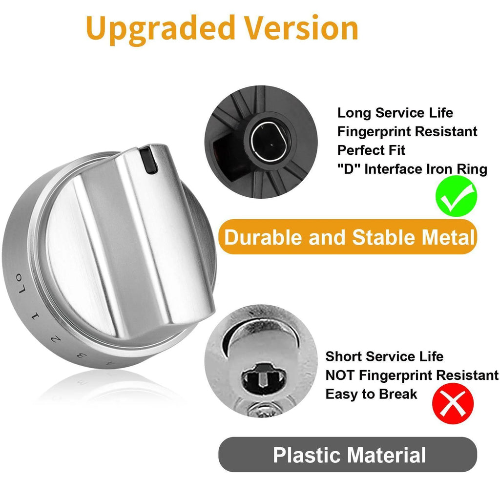 Stainless Steel Control Knobs D1674