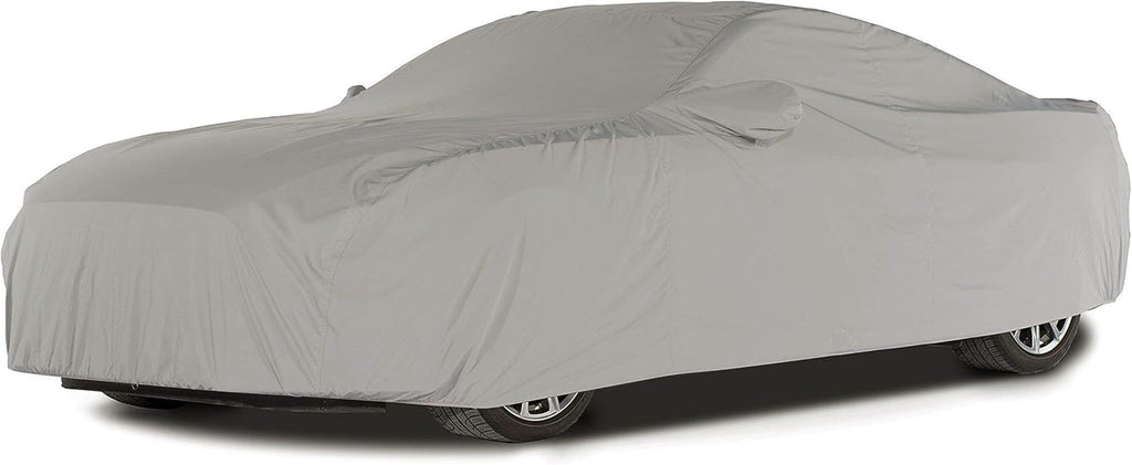 Khaki Weather Resistant Polyester Car Cover U538