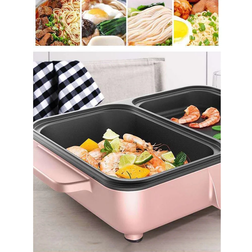 Electric Grill Pan 2L 1200W Barbecue One Pot K50680
