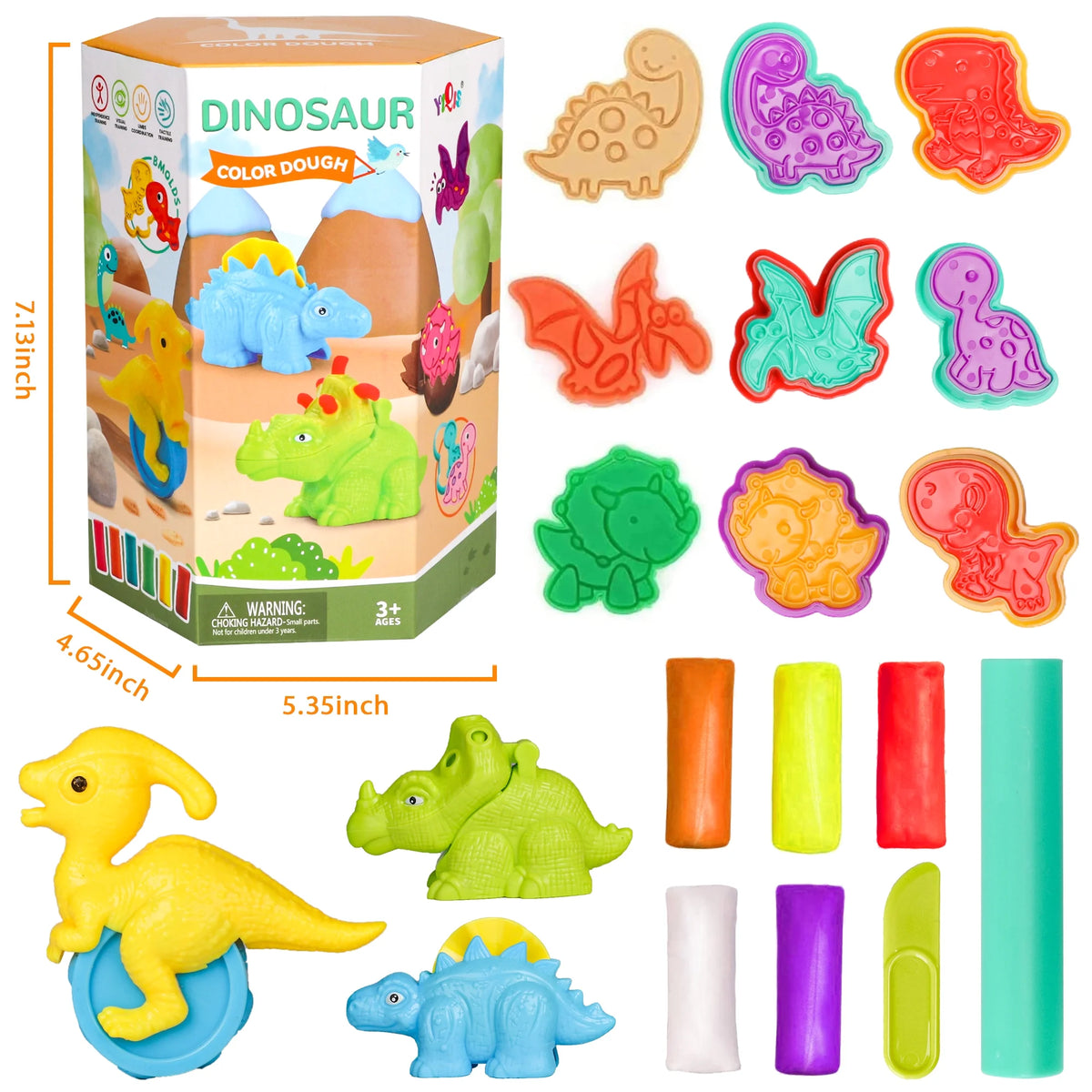 Dinosaur World Play Dough Set S604235