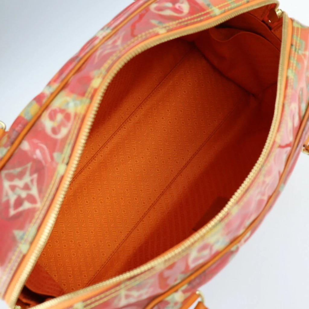 Pre-Owned Coated Canvas Leather Handbag M24239