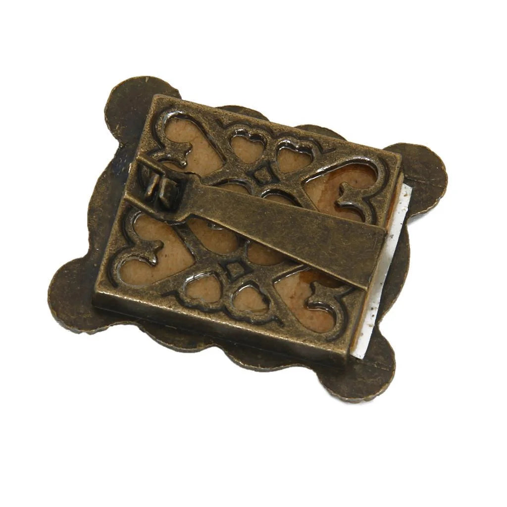 12th Dollhouse Miniature Metal Photo Frame 3x3.7cm I4868