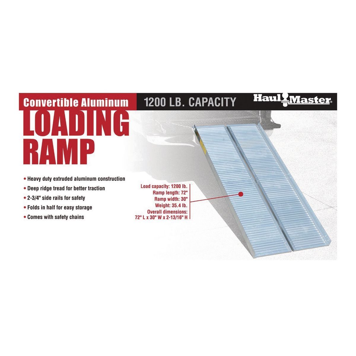 1200 lb. Capacity Aluminum Loading Ramp D974780