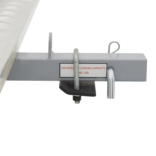 Lightweight Aluminum Motorcycle Hitch Carrier with Loading Ramp L48179