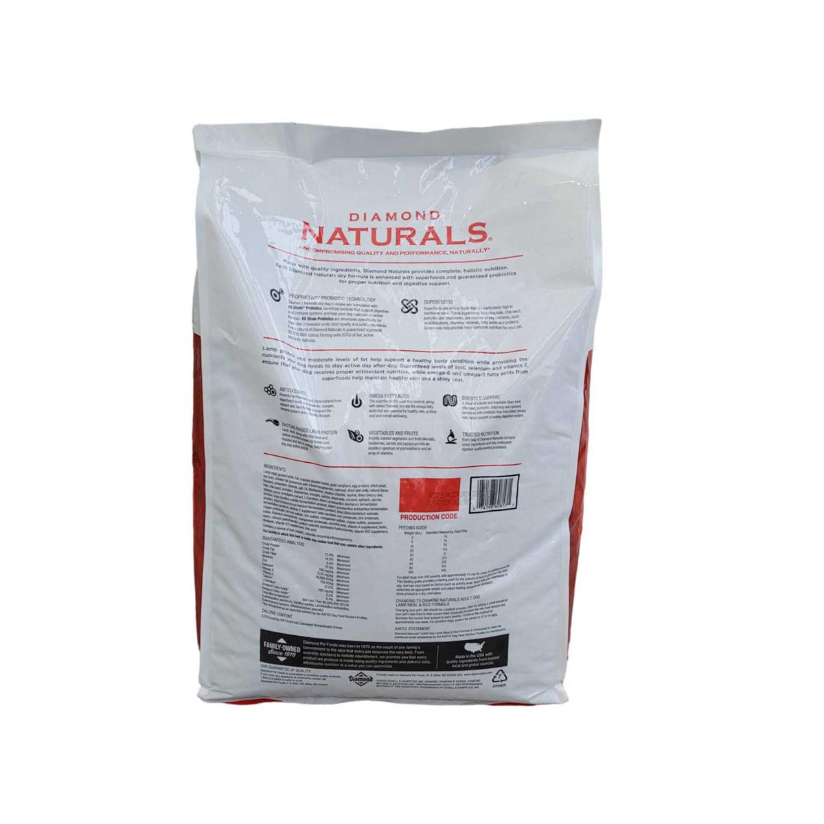 Lamb Meal & Rice Adult Dog Food B5818