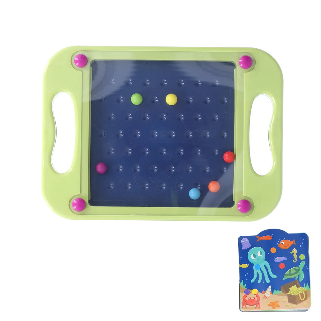 Green Plastic Bead Maze Puzzle Toy G587