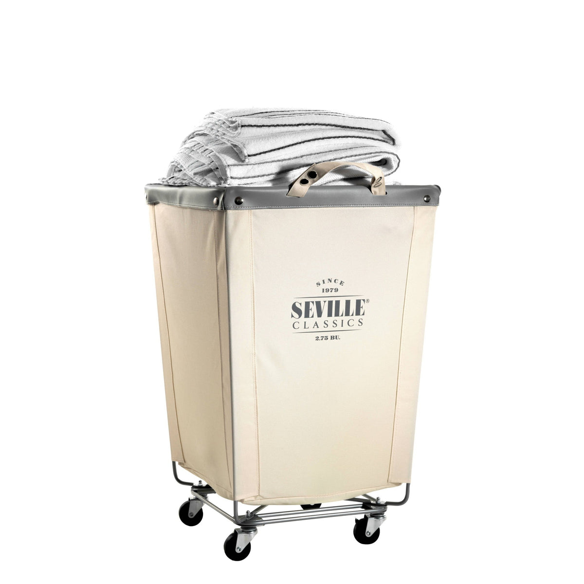 Heavy Duty Canvas Laundry Hamper E973699