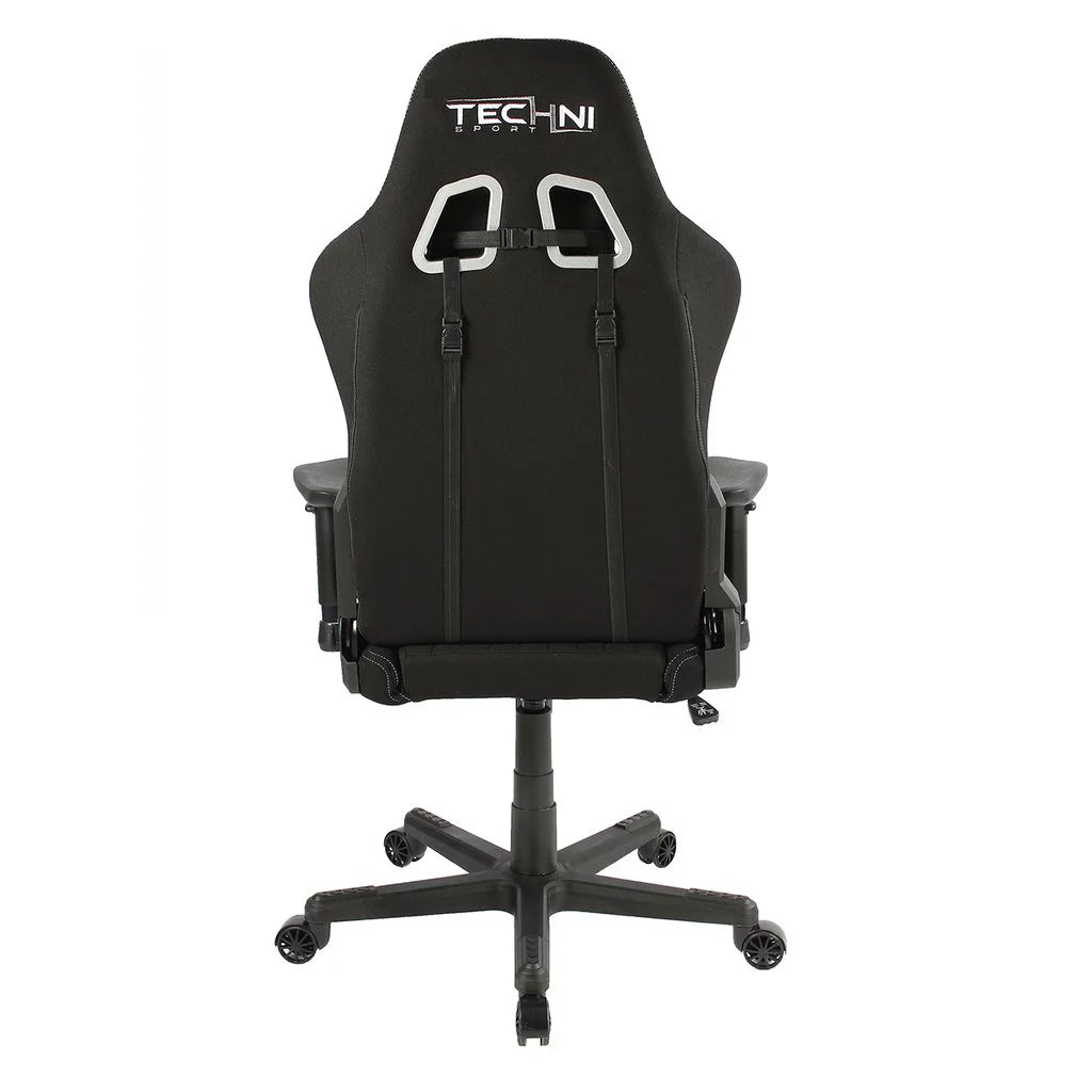 Black Ergonomic High Back Fabric Gaming Chair Z9984