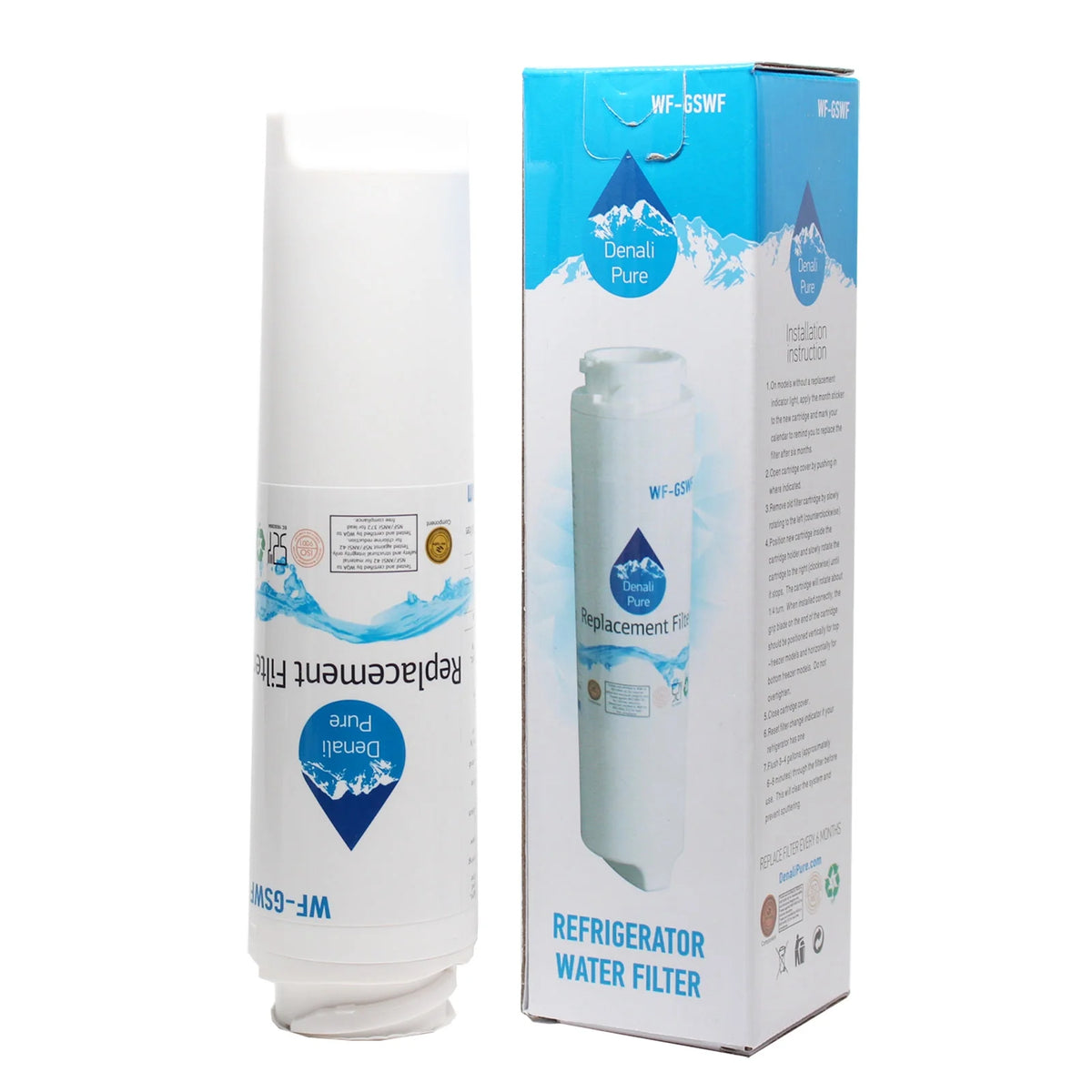 5-Pack Replacement Refrigerator Water Filter C841