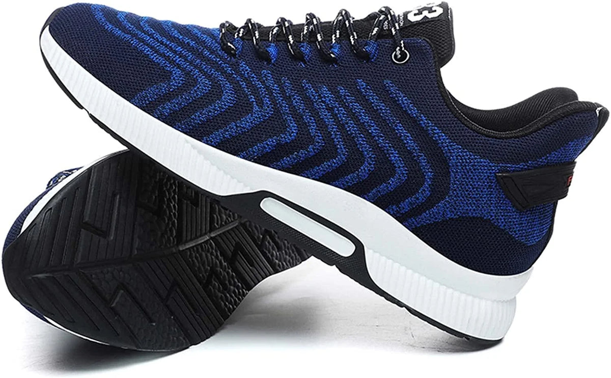Men's Height Increasing Lace up Sneakers X545548