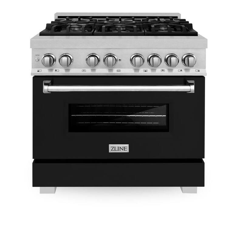 6 Burner Dual Fuel Range with Stainless Steel L589