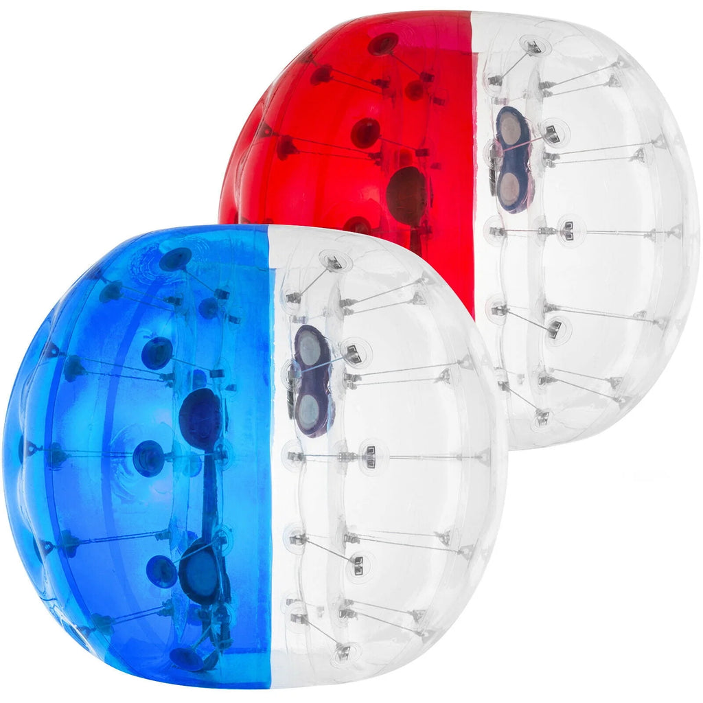 2PC Inflatable Bumper Balls 5 ft Diameter Red & Blue D53839