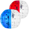 2PC Inflatable Bumper Balls 5 ft Diameter Red & Blue D53839