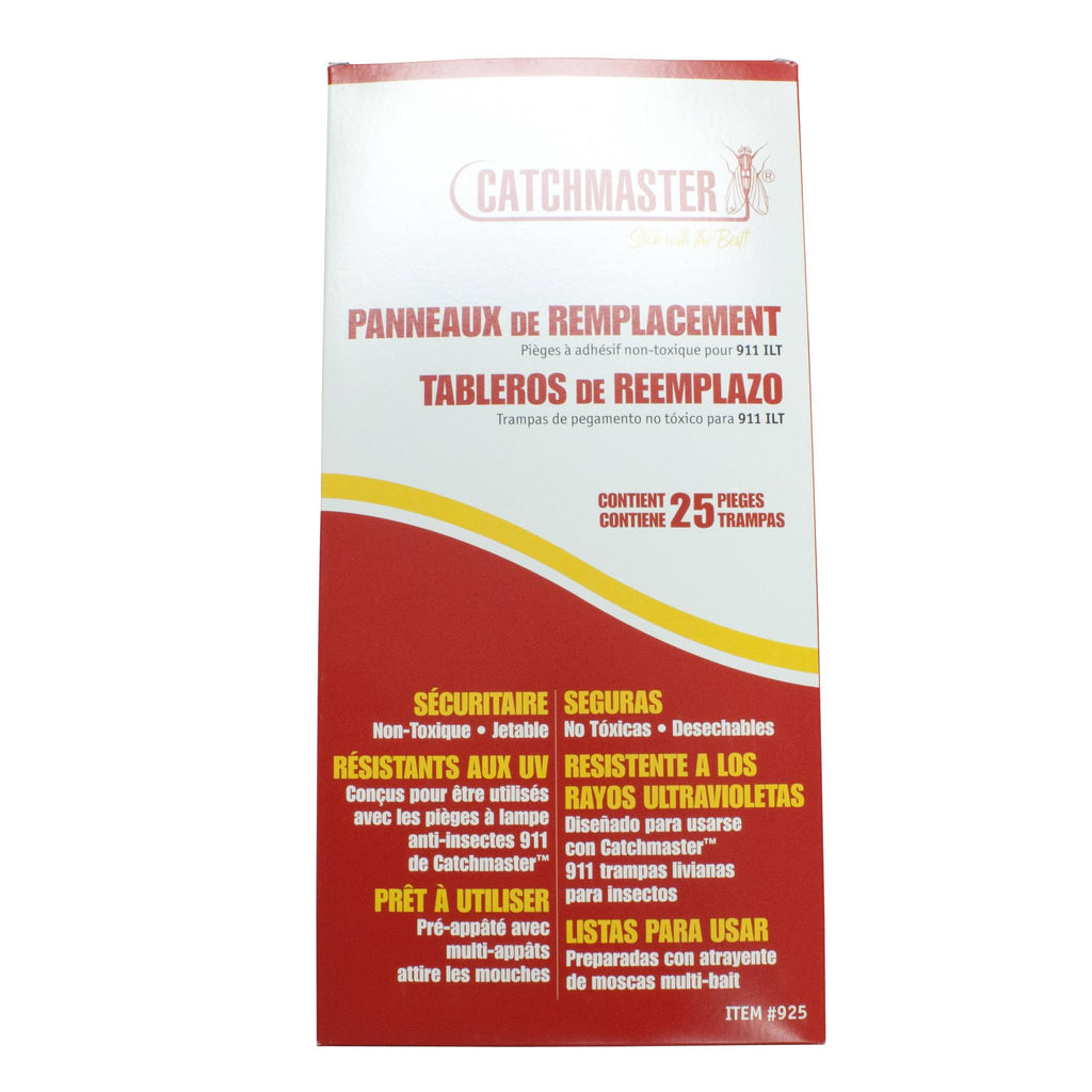 25 Pk Replacement Glue Boards for 911 Trap L259558