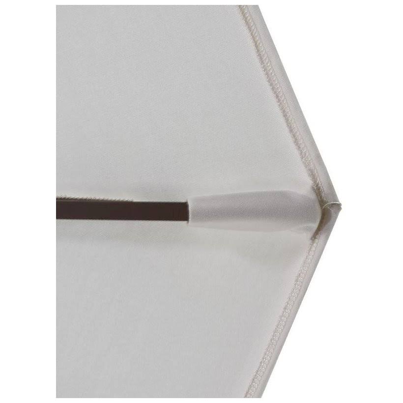 9 ft. Aluminum Push Button Tilt Market Umbrella, Beige Z3720