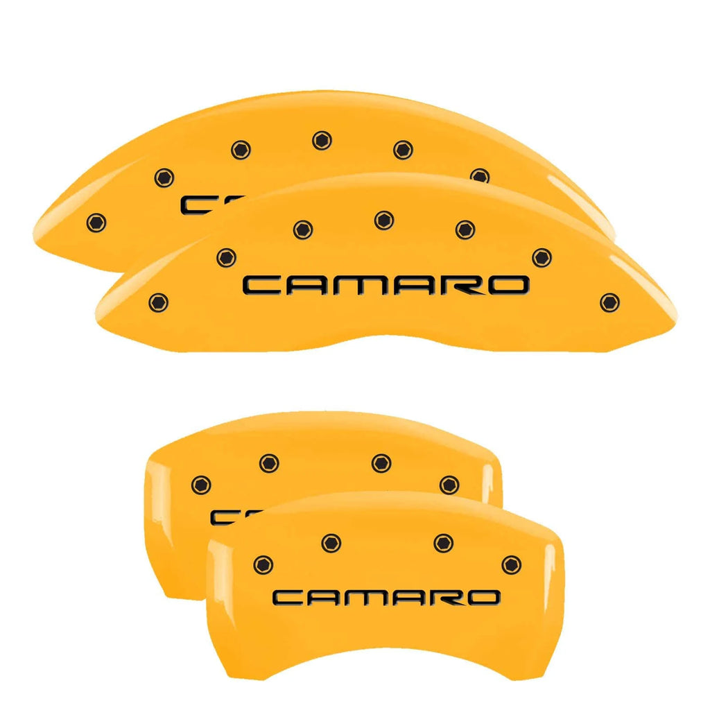 Yellow Camaro Caliper Covers A22582