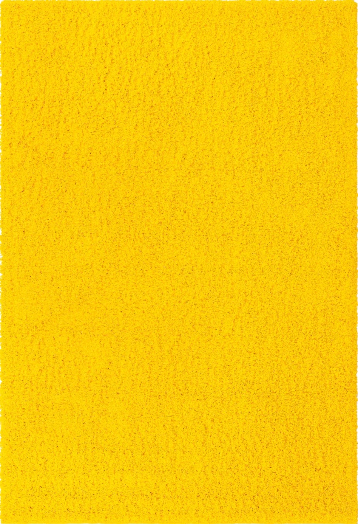 6' x 9' Yellow Shag Rug E9216