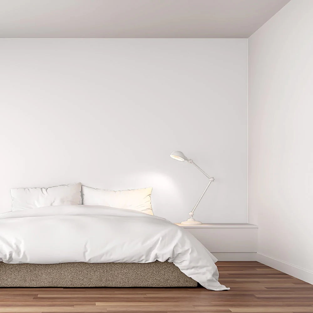 White Flat Interior Latex Paint 1 Gallon S606860