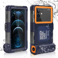 Waterproof Protective Case for Coolpad Cool 12A and Phones Up to 6.9 Inch with Lanyard Q2369