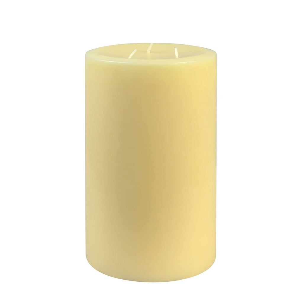 6 x 9 inch Ivory Pillar Candle Set of 4 J951537