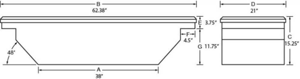 Flush Mount Box Universal Aluminum O7746