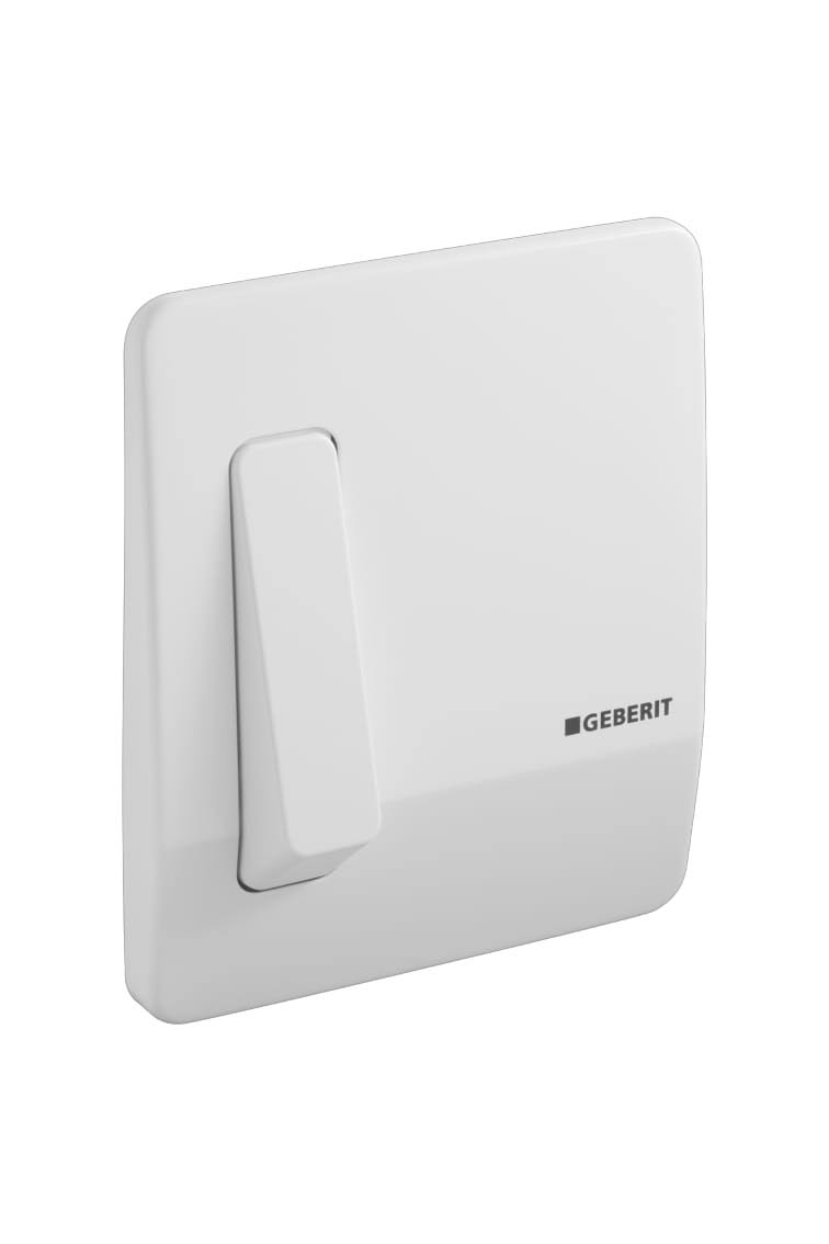 White Actuator Plate for Urinal Flush Control Z312388