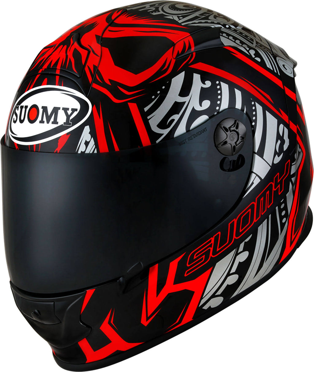 Black-Red Crossbones Helmet, Size 2XL D142