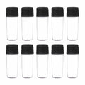 Black 16 oz Plastic Water Bottles Set of 10 T92163