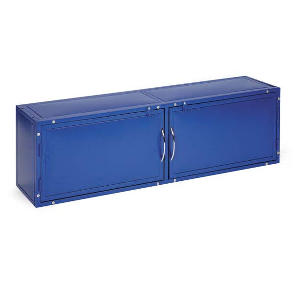 Blue Overhead Tub Cabinet F6591