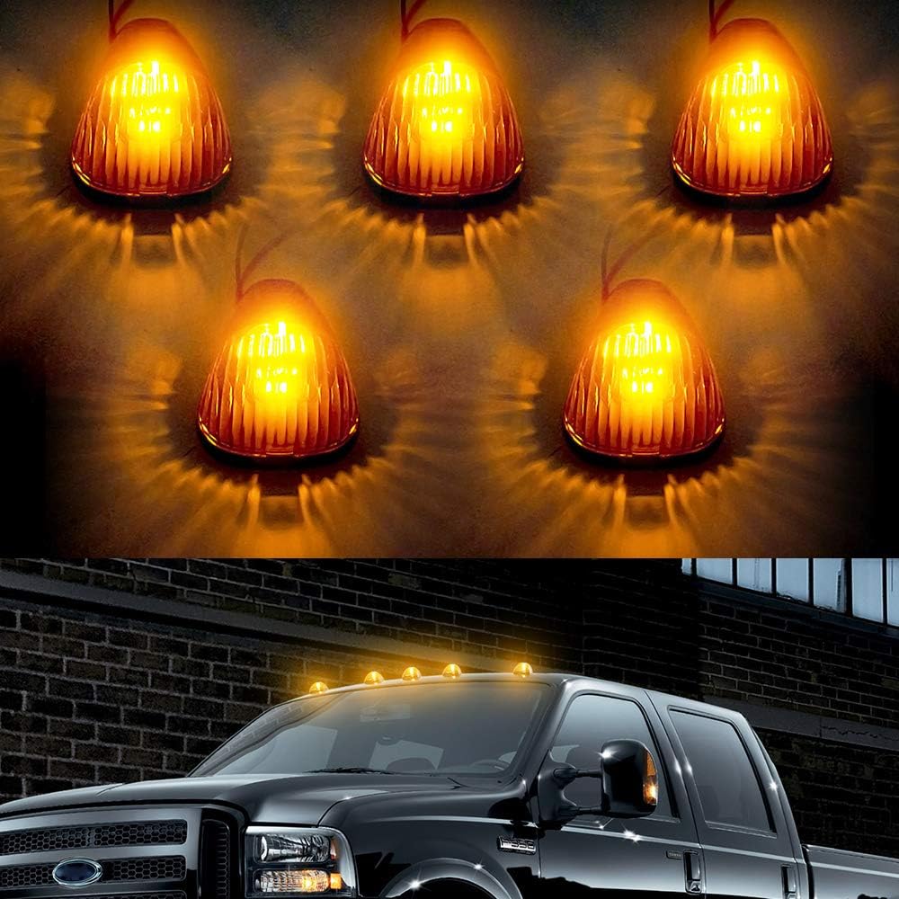 Smoke Cover Lens 30 Led Cab Marker Light Assembly, 3PCS Y203