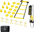 Agility Training Equipment Set with Carrying Bag W773907