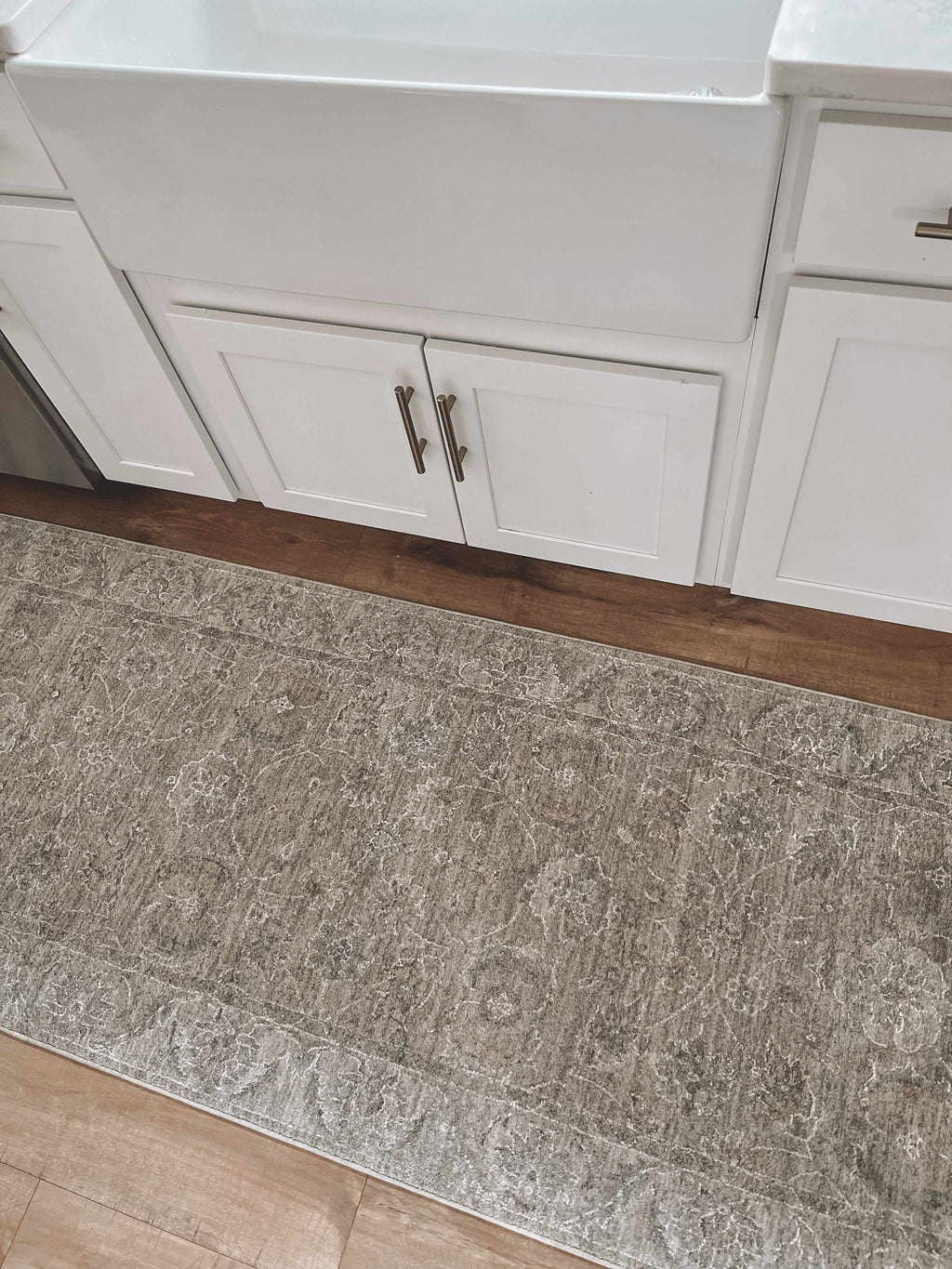 Brown Gray 10' x 14' Area Rug X452